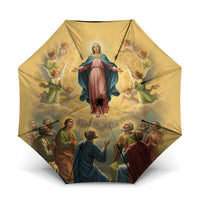 Assumption Virgin Mary to Heaven Umbrella Falling Asleep of the Mother of God - Wonder Print Shop