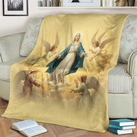 Blessed Virgin Mary Blanket Falling Asleep of the Mother of God - Wonder Print Shop