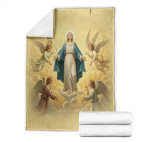 Blessed Virgin Mary Blanket Falling Asleep of the Mother of God - Wonder Print Shop