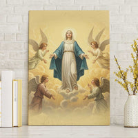 Blessed Virgin Mary Canvas Wall Art Falling Asleep of the Mother of God - Wonder Print Shop