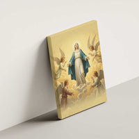 Blessed Virgin Mary Canvas Wall Art Falling Asleep of the Mother of God - Wonder Print Shop