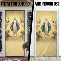 Blessed Virgin Mary Door Cover Falling Asleep of the Mother of God - Wonder Print Shop