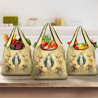 Blessed Virgin Mary Grocery Bag Falling Asleep of the Mother of God - Wonder Print Shop