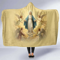 Blessed Virgin Mary Hooded Blanket Falling Asleep of the Mother of God - Wonder Print Shop