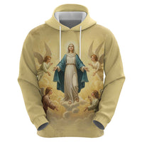 Blessed Virgin Mary Hoodie Falling Asleep of the Mother of God - Wonder Print Shop