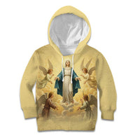 Blessed Virgin Mary Kid Hoodie Falling Asleep of the Mother of God - Wonder Print Shop
