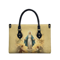 Blessed Virgin Mary Leather Bag Falling Asleep of the Mother of God - Wonder Print Shop