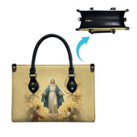 Blessed Virgin Mary Leather Bag Falling Asleep of the Mother of God - Wonder Print Shop