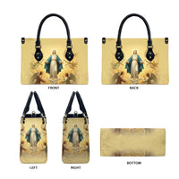 Blessed Virgin Mary Leather Bag Falling Asleep of the Mother of God - Wonder Print Shop