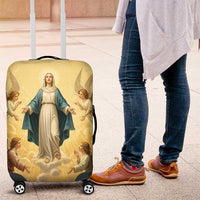Blessed Virgin Mary Luggage Cover Falling Asleep of the Mother of God - Wonder Print Shop