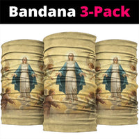 Blessed Virgin Mary Neck Gaiter Falling Asleep of the Mother of God - Wonder Print Shop