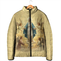 Blessed Virgin Mary Padded Jacket Falling Asleep of the Mother of God - Wonder Print Shop
