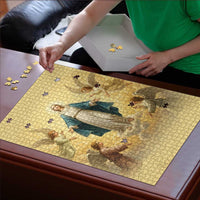 Blessed Virgin Mary Puzzle Falling Asleep of the Mother of God - Wonder Print Shop