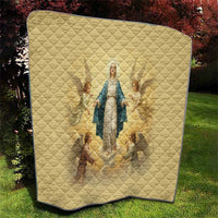 Blessed Virgin Mary Quilt Falling Asleep of the Mother of God - Wonder Print Shop