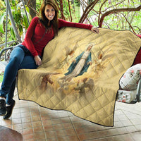 Blessed Virgin Mary Quilt Falling Asleep of the Mother of God - Wonder Print Shop