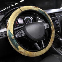 Blessed Virgin Mary Steering Wheel Cover Falling Asleep of the Mother of God - Wonder Print Shop