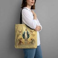 Blessed Virgin Mary Tote Bag Falling Asleep of the Mother of God - Wonder Print Shop