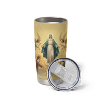 Blessed Virgin Mary Tumbler Cup Falling Asleep of the Mother of God - Wonder Print Shop