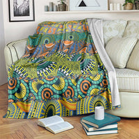 Africa Tribal Mixed Pattern Blanket - Wonder Print Shop