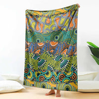 Africa Tribal Mixed Pattern Blanket - Wonder Print Shop