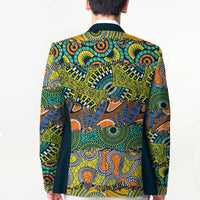 Africa Tribal Mixed Pattern Blazer - Wonder Print Shop