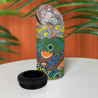Africa Tribal Mixed Pattern 4 in 1 Can Cooler Tumbler - Wonder Print Shop