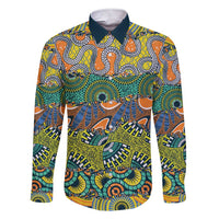 Africa Tribal Mixed Pattern Family Matching Short Sleeve Bodycon Dress and Hawaiian Shirt - Wonder Print Shop