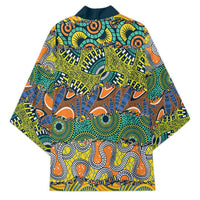 Africa Tribal Mixed Pattern Kimono - Wonder Print Shop