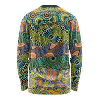 Africa Tribal Mixed Pattern Long Sleeve Shirt - Wonder Print Shop
