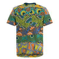 Africa Tribal Mixed Pattern Rugby Jersey - Wonder Print Shop