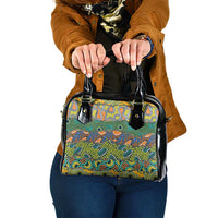 Africa Tribal Mixed Pattern Shoulder Handbag - Wonder Print Shop