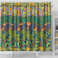 Africa Tribal Mixed Pattern Shower Curtain - Wonder Print Shop