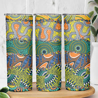 Africa Tribal Mixed Pattern Skinny Tumbler - Wonder Print Shop