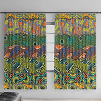 Africa Tribal Mixed Pattern Window Curtain - Wonder Print Shop