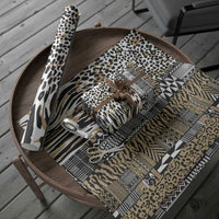 Africa Tribal Pattern Mixed Leopard Skin Wrapping Paper - Wonder Print Shop