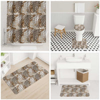 Wild Animal Skins Bathroom Set Leopard Pattern - Wonder Print Shop