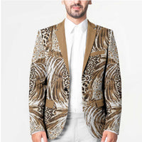 Wild Animal Skins Blazer Leopard Pattern - Wonder Print Shop
