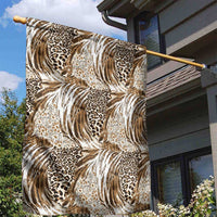 Wild Animal Skins Garden Flag Leopard Pattern - Wonder Print Shop