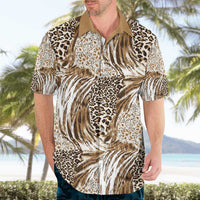 Wild Animal Skins Hawaiian Shirt Leopard Pattern - Wonder Print Shop
