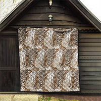 Wild Animal Skins Quilt Leopard Pattern - Wonder Print Shop