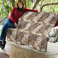 Wild Animal Skins Quilt Leopard Pattern - Wonder Print Shop