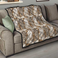 Wild Animal Skins Quilt Leopard Pattern - Wonder Print Shop