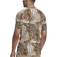 Wild Animal Skins Rugby Jersey Leopard Pattern - Wonder Print Shop