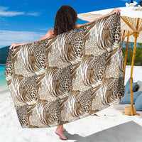 Wild Animal Skins Sarong Leopard Pattern - Wonder Print Shop
