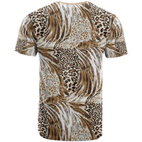 Wild Animal Skins T Shirt Leopard Pattern - Wonder Print Shop