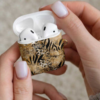 Wild Animal Skins AirPods Case Zebra Tiger Leopard Mix Skin - Wonder Print Shop