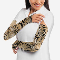 Wild Animal Skins Arm Sleeves Zebra Tiger Leopard Mix Skin - Wonder Print Shop