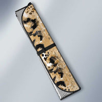 Wild Animal Skins Auto Sun Shade Zebra Tiger Leopard Mix Skin - Wonder Print Shop