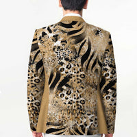 Wild Animal Skins Blazer Zebra Tiger Leopard Mix Skin - Wonder Print Shop