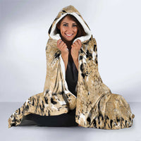 Wild Animal Skins Hooded Blanket Zebra Tiger Leopard Mix Skin - Wonder Print Shop